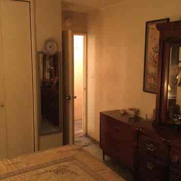 Large, Carpeted Furnished Room