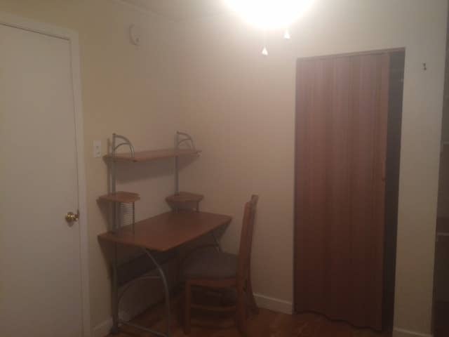 One room available by Nov .