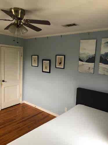 One room available by Nov .