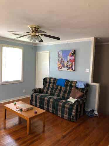 One room available by Nov .