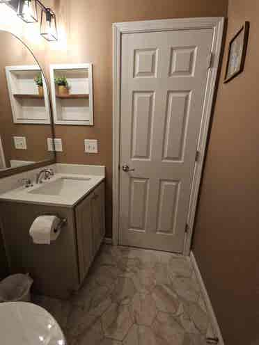 Bright room for rent w/ shared bath