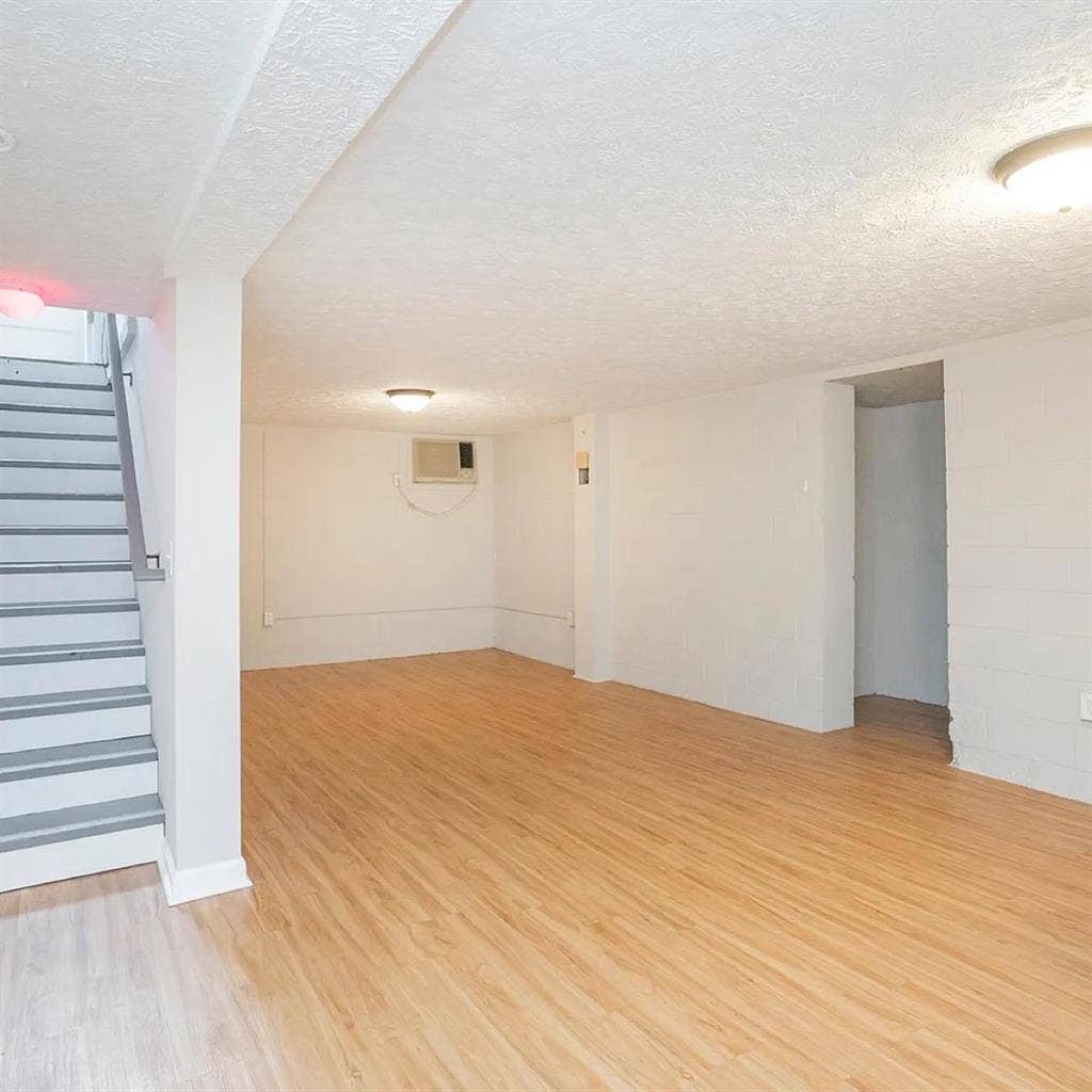 Basement Living Space in town house