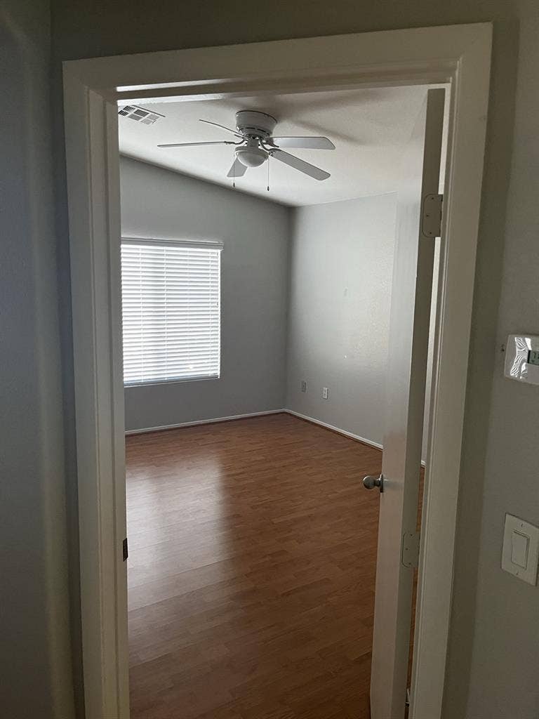 Room and bathroom, bed optional