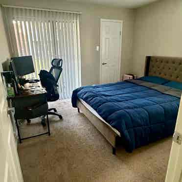 Fully furnished B for sublease