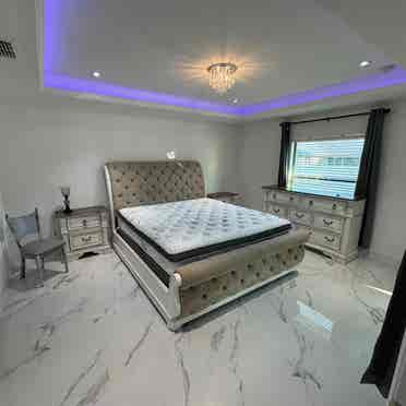 Beautiful master bedroom