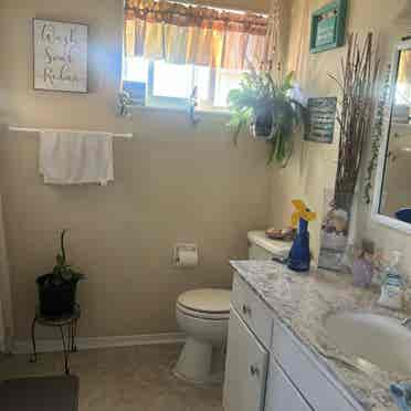 2 upstairs bedrooms & shared bath