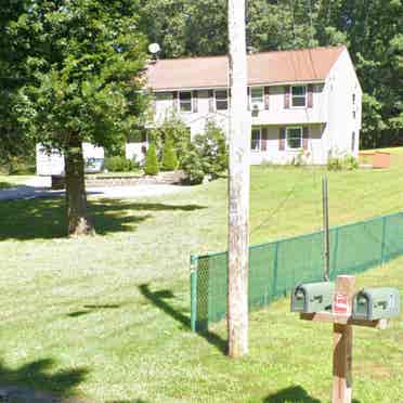 Large house on a cul-de-sac