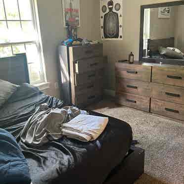 Large home bedroom available.