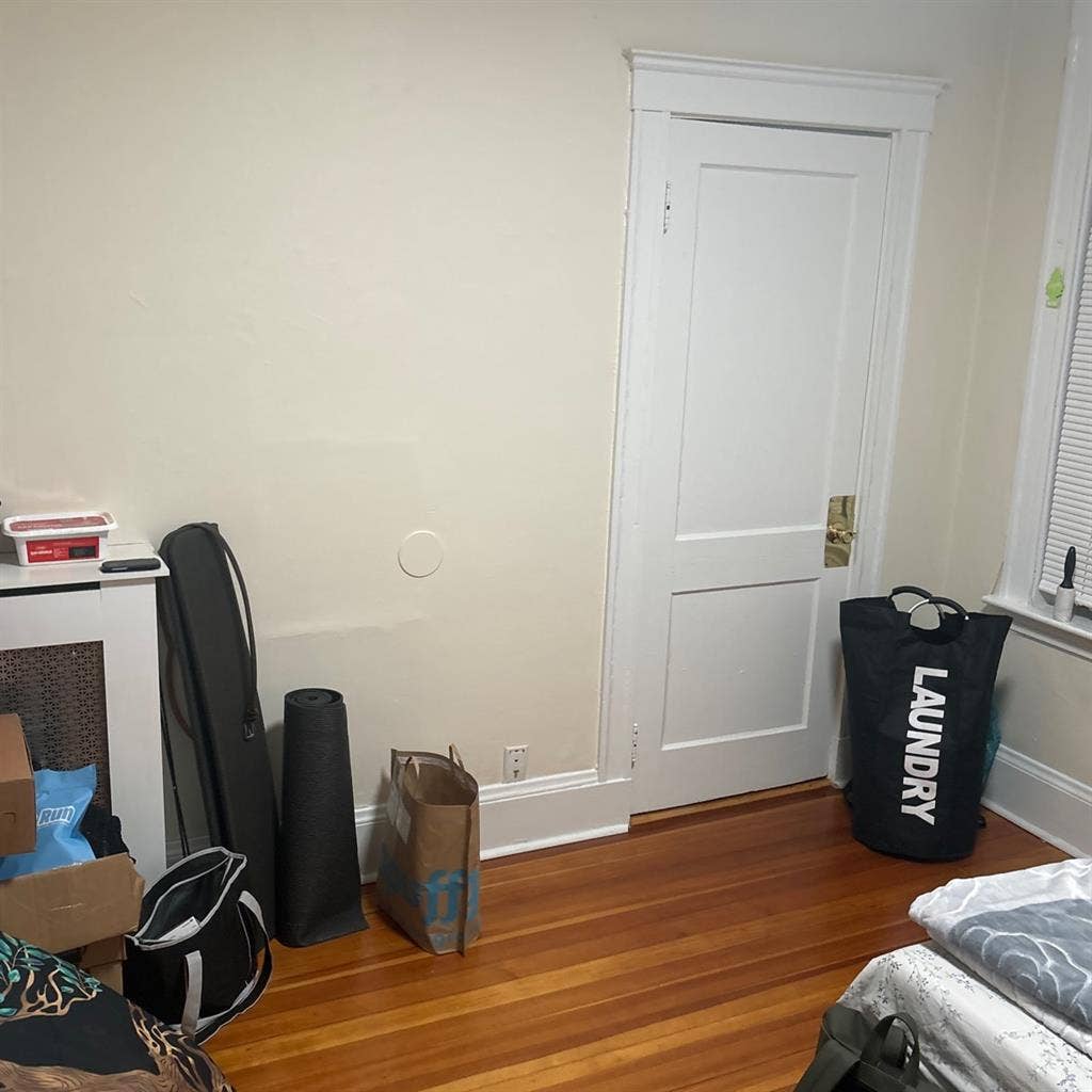 Large bedroom in a shared apt $