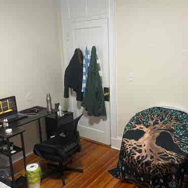 Large bedroom in a shared apt $