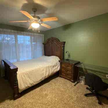 Fully furnished room for rent