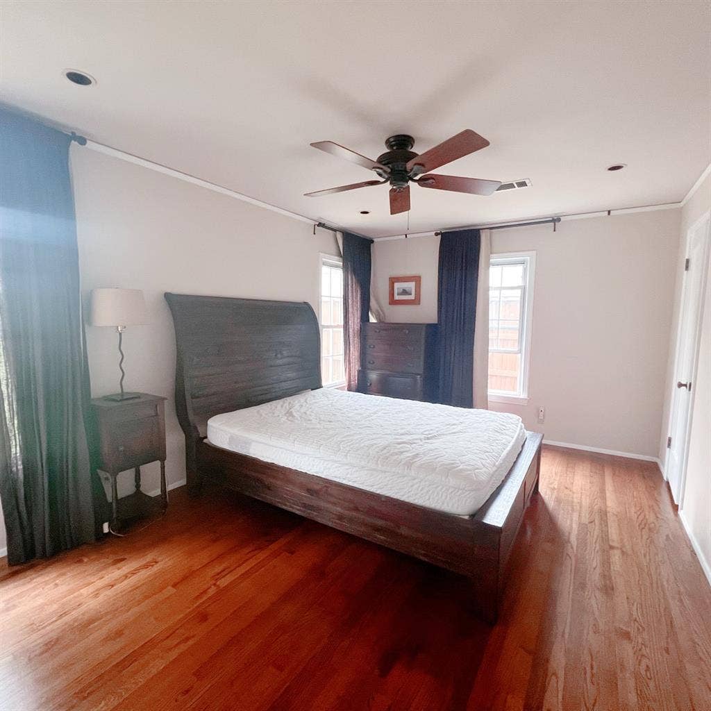 A master bedroom in nice community