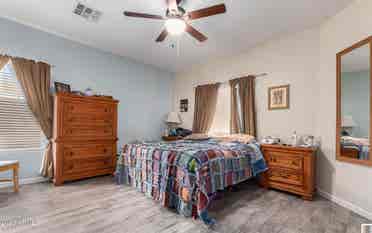 Master Bedroom With Private Bath