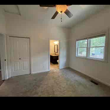 Master suite with bathroom!