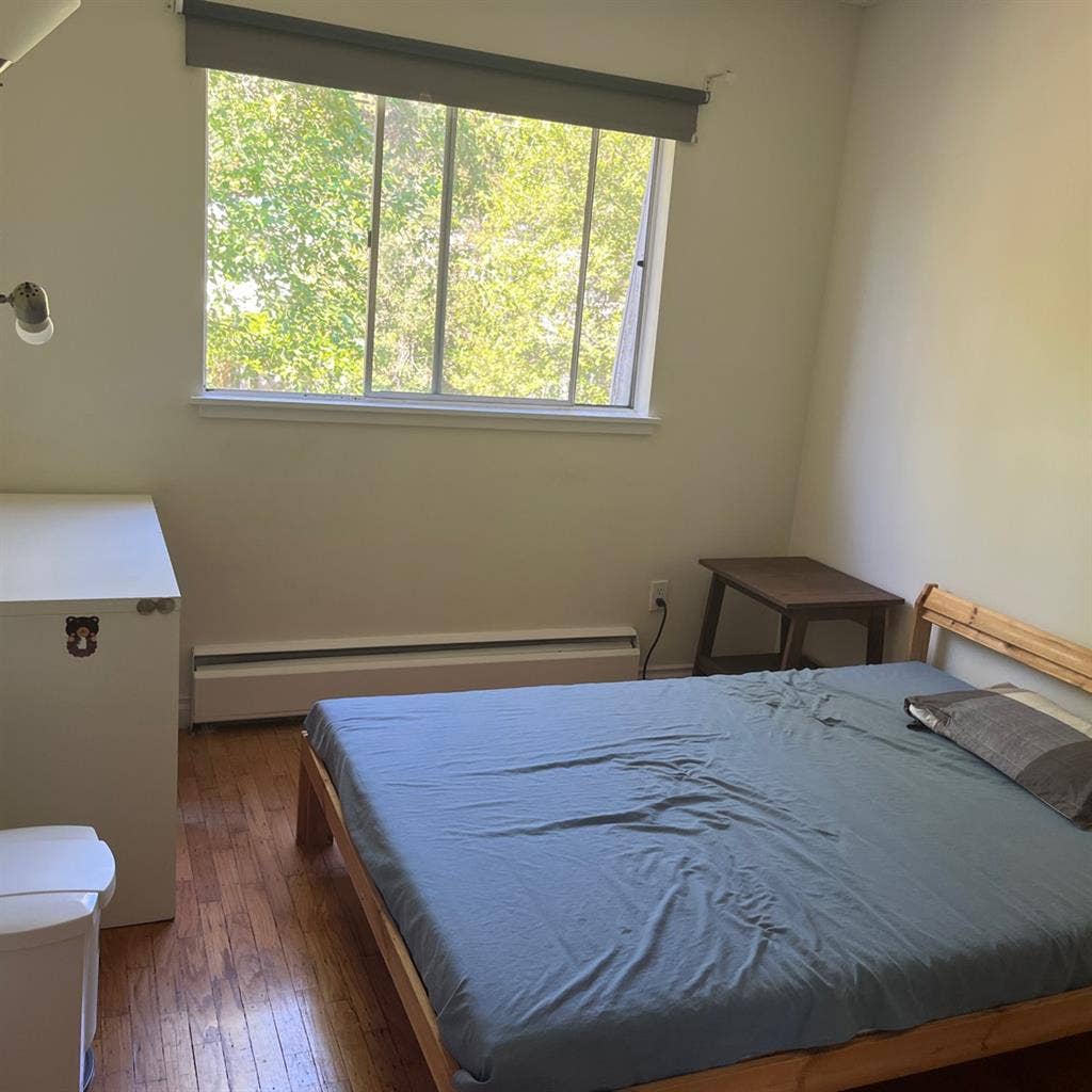 A single room in North Vancouver