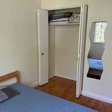 A single room in North Vancouver