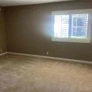 Master bedroom. Walk-in closet.