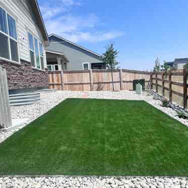 Scenic view deck single family home