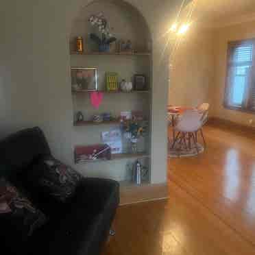 1 bed in  bath duplex