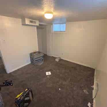 Two bedroom basement available.