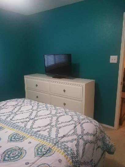 Furnished bedroom in Katy