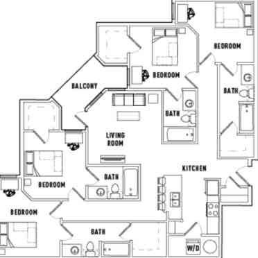 Denton Apartment for Sub-Leasee