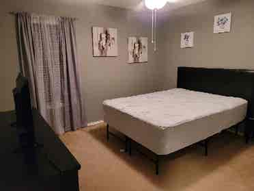 Large furnished room for rent