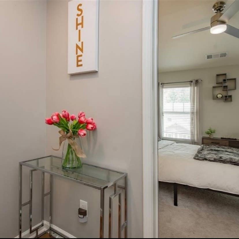 Bedroom with en-suite bathroom