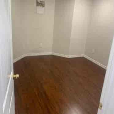 Private room in basement for rent.