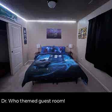 Dr. Who themed furnished room 😎