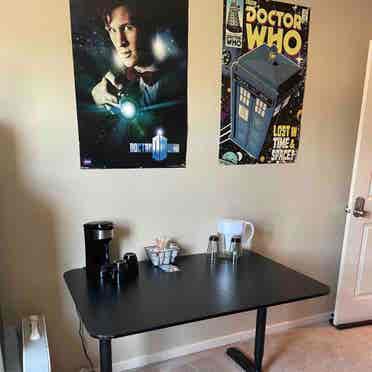 Dr. Who themed furnished room 😎