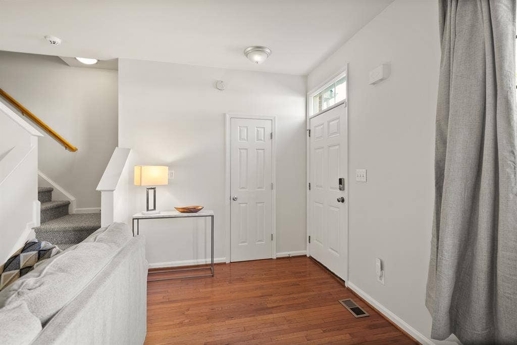 Primary Bedroom in Modern Townhouse