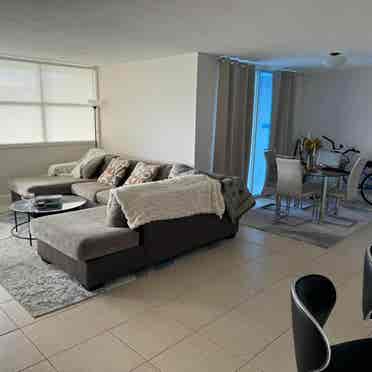 Master bedroom in 2BR, Brickell