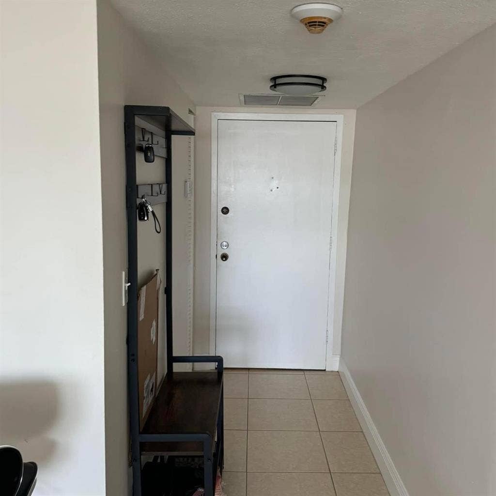 Master bedroom in 2BR, Brickell