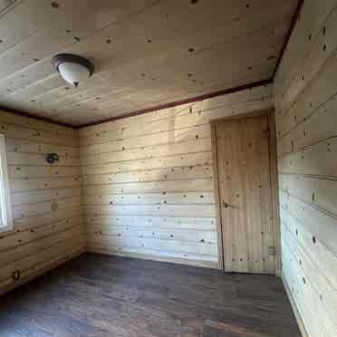 1 private bedroom on a ranch