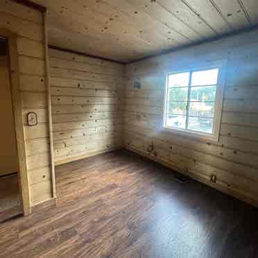 1 private bedroom on a ranch