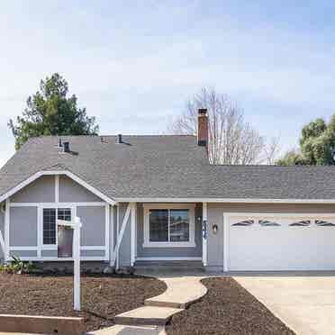 Upstairs bedroom in Petaluma 