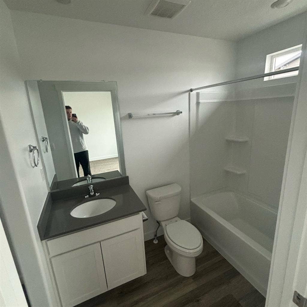 Male private bedroom and bathroomm