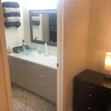 One bdrm/w private bath for 
female