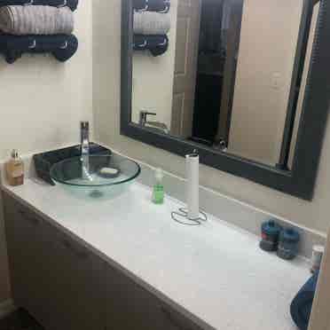 One bdrm/w private bath for 
female