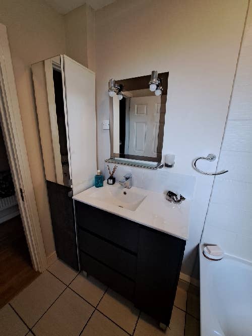 Room available with bathroom