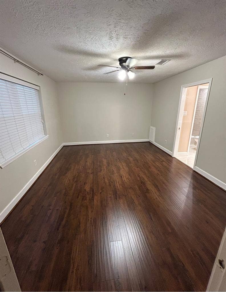 Master bedroom with private bath