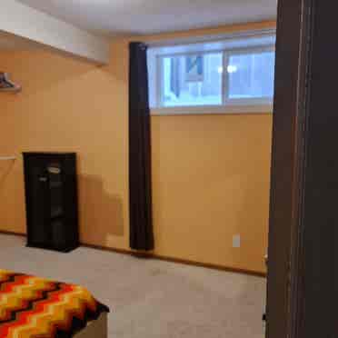 Furnished basement room Calgary NW