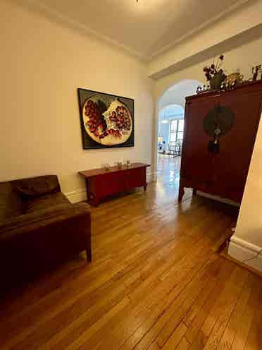 A beautiful newly renovated bedroom