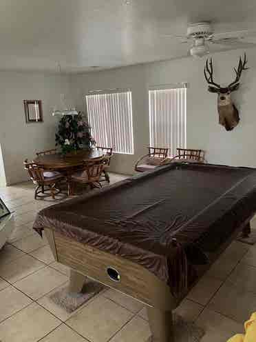 Furnished ready for move in now!