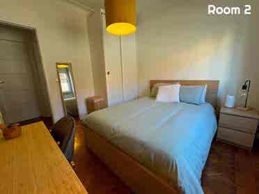 Cozy Double Rooms in Lisbon – 3min