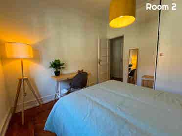 Cozy Double Rooms in Lisbon – 3min