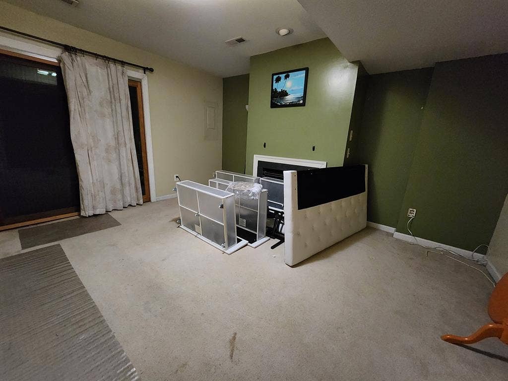 Basement room