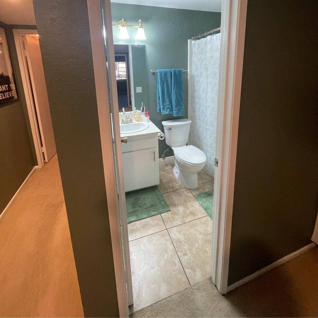 Loft Bedroom with Shared Bathroom