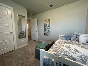 Room in new house w/tree line view!